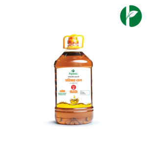 কাঠের ঘানি ভাঙা দেশি সরিষার তেল 5 লিটার